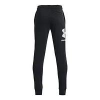 Under Armour Boys' Rival Fleece Big Logo Fill Jogger Pants