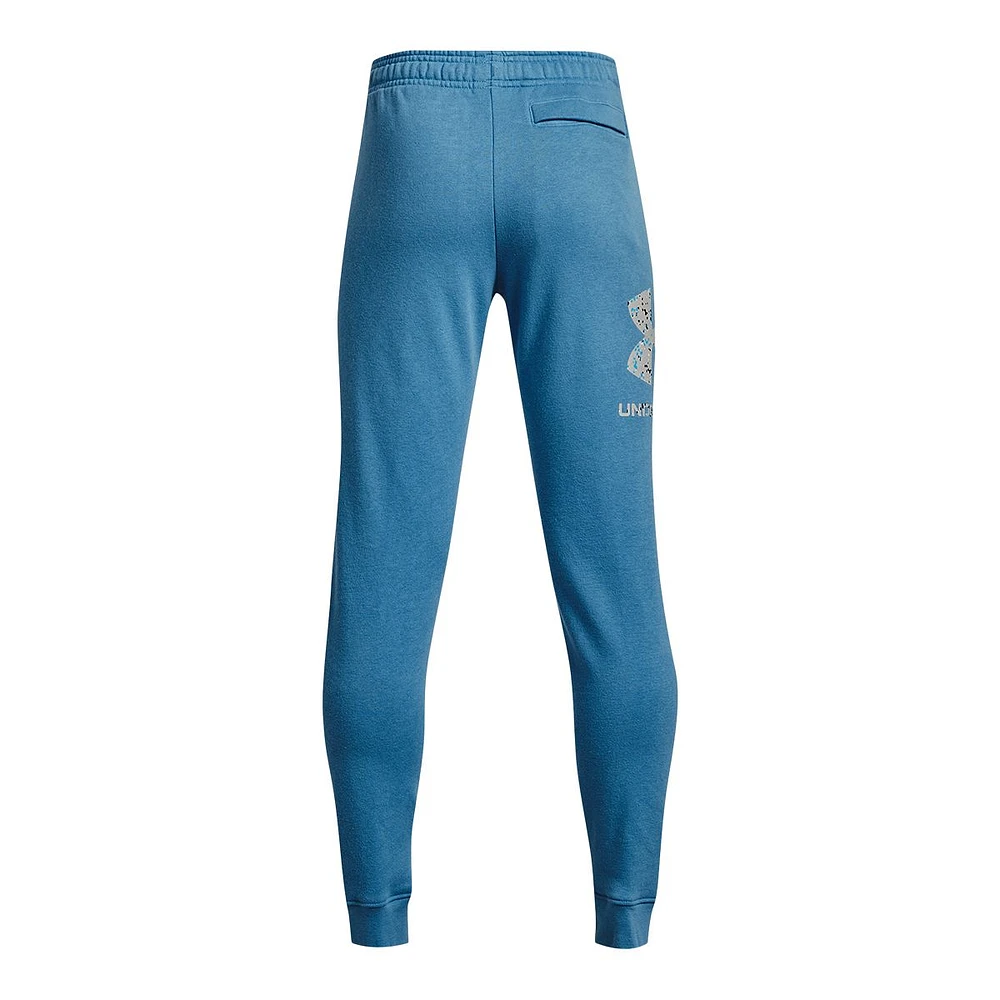 Under Armour Boys' Rival Fleece Big Logo Fill Jogger Pants