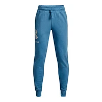 Under Armour Boys' Rival Fleece Big Logo Fill Jogger Pants