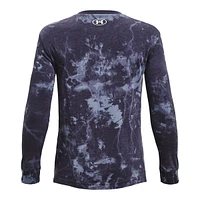 Under Armour Boys' Project Rock Brahman Globe Long Sleeve T Shirt