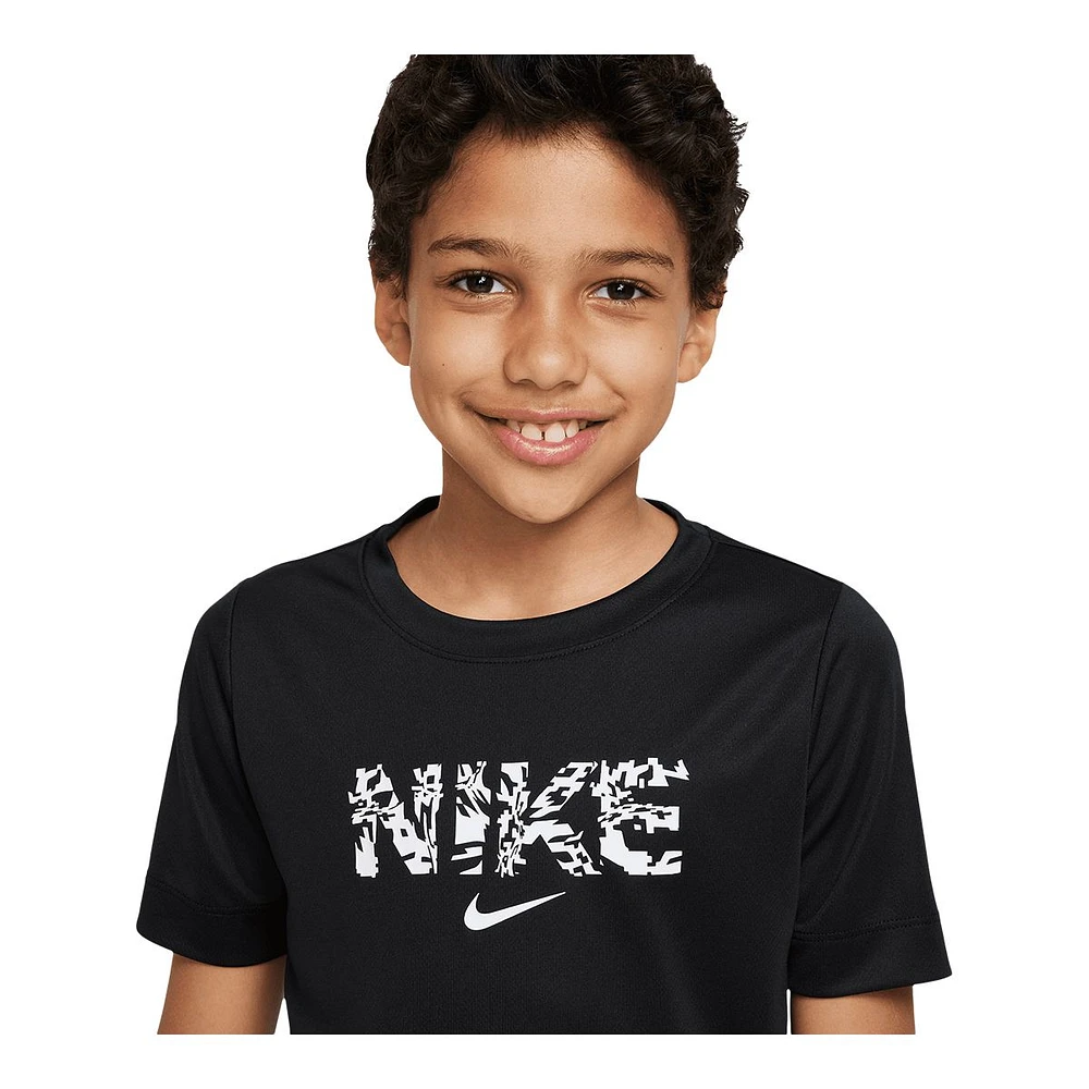 Nike Boys' Dri-FIT Trophy Graphic T Shirt