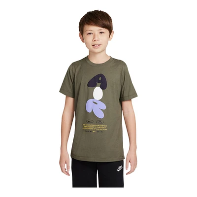 Nike Sportswear Boys' Air T Shirt, Kids', Crewneck, Cotton, Athletic, Graphic