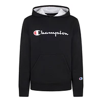 Champion Boys' Classic Script Hoodie