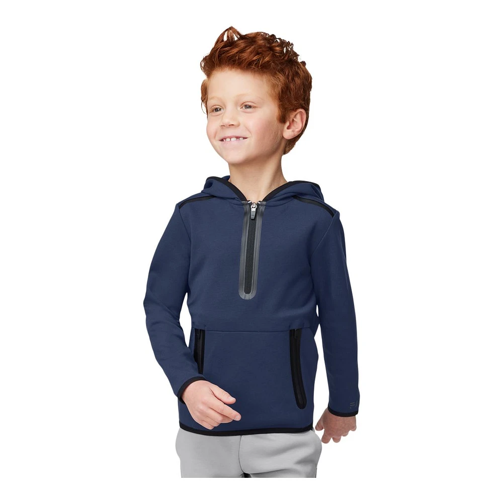 FWD Boys' Spacer Knit 1/2 Zip Hoodie