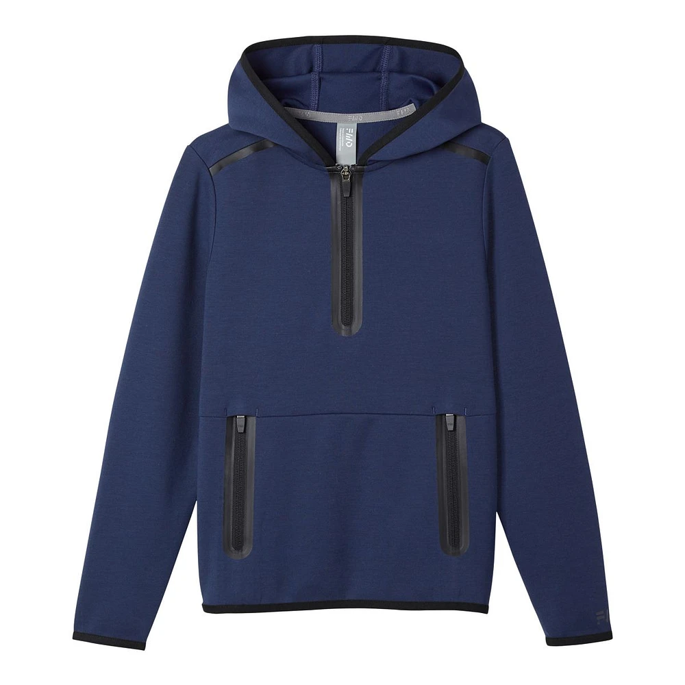 FWD Boys' Spacer Knit 1/2 Zip Hoodie