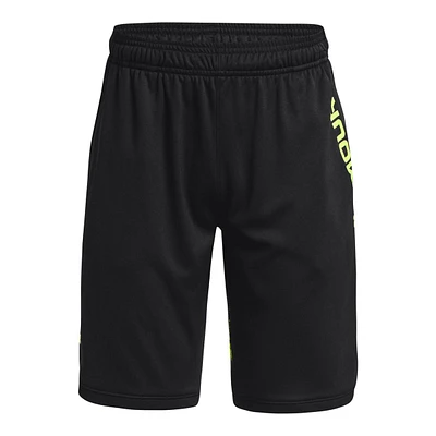 Under Armour Boys' Stunt 3.0 Printed Shorts