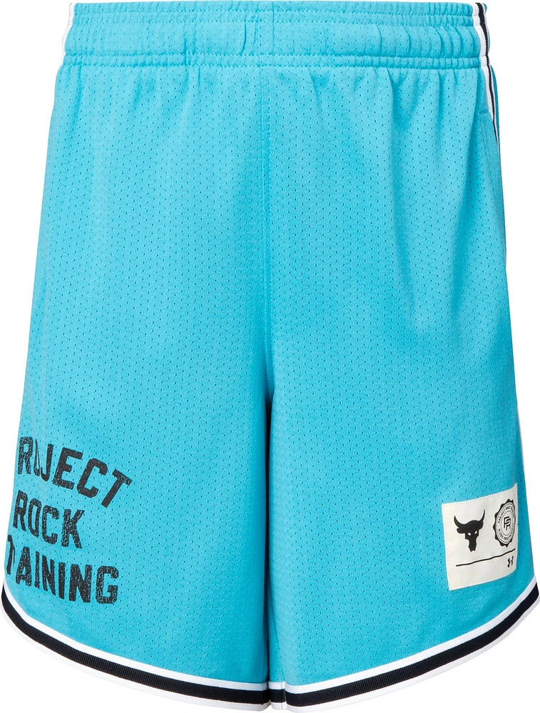 Under Armour Boys' Project Rock Mesh Shorts