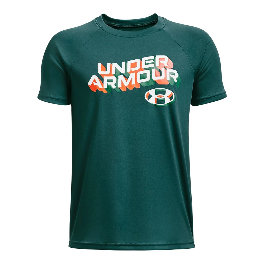 Under Armour Boys' Tech Wordmark T Shirt