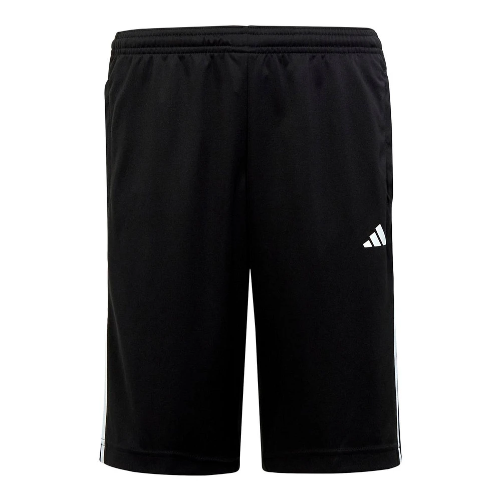 adidas Boys' Essentials 3-Stripe Shorts