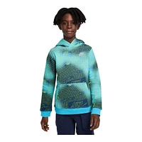 Nike Sportswear Boys' Club All Over Print Pullover Hoodie