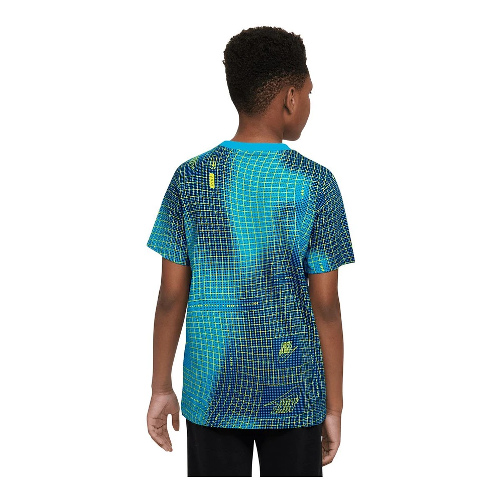 Nike Sportswear Boys' Club SSNL All Over Print T Shirt