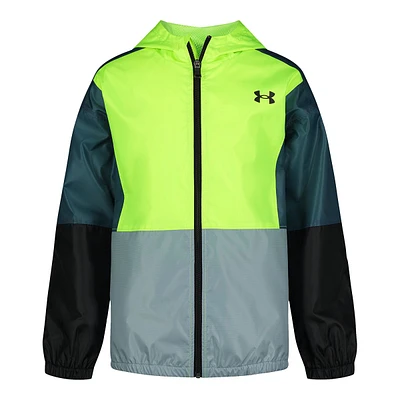 Under Armour Boys' Wintuck Colorblock Windbreaker Jacket