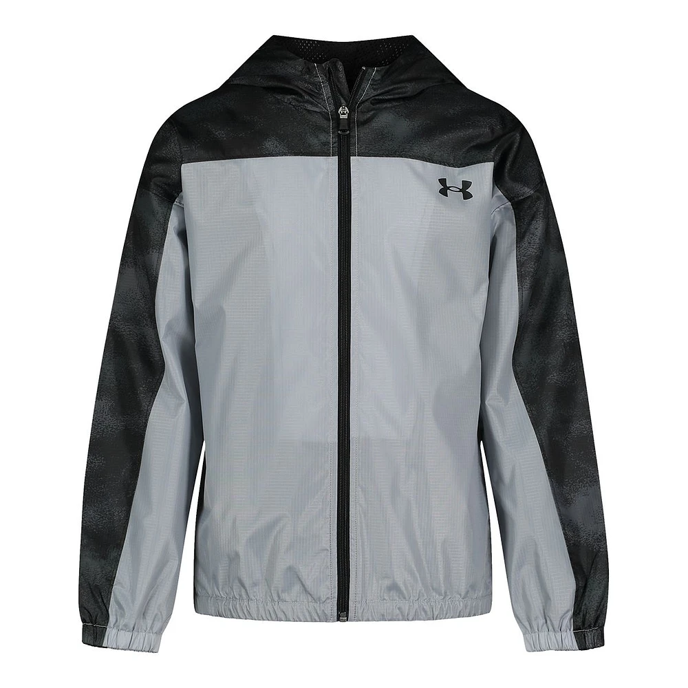 Under Armour Boys' Wintuck Print Windbreaker Jacket