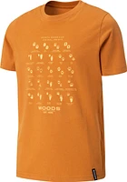 Woods Boys' Cayley Paw Prints T Shirt