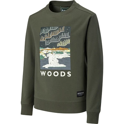 Woods™ Kids' Lawson Northern Lights Sweatshirt