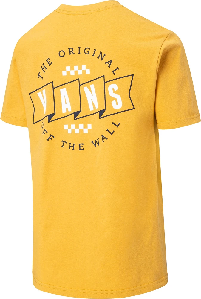 Vans Boys' Banner Logo T Shirt