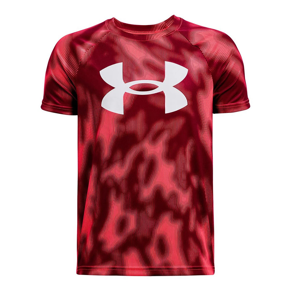 Under Armour Boys' Tech Big Logo Printed T Shirt