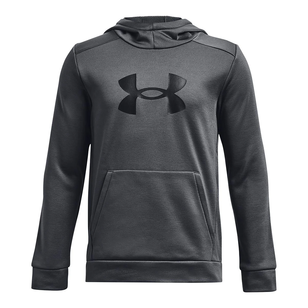 Under Armour Boys' Fleece Big Logo Hoodie