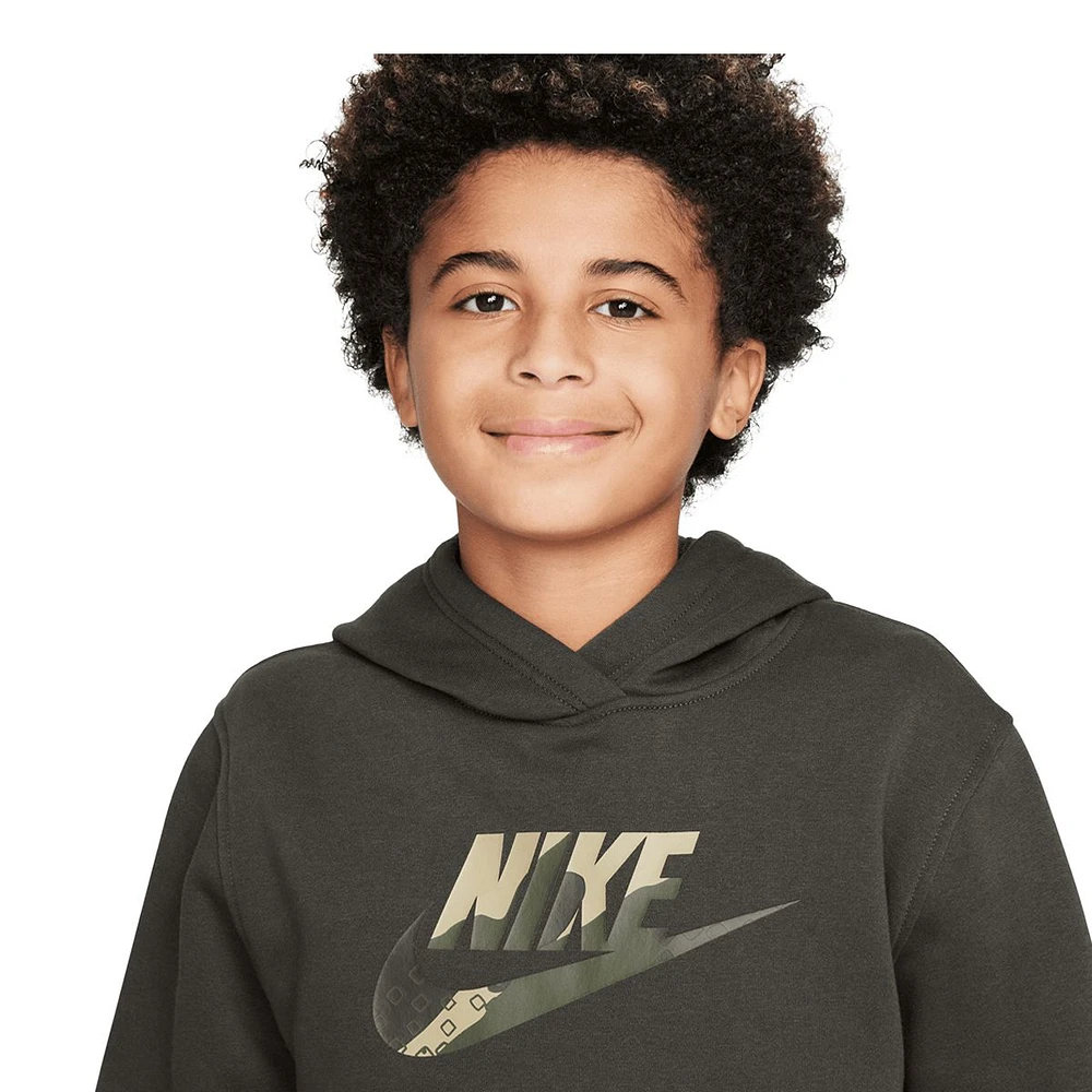 Nike Boys' Club SSNL HBR Pullover Hoodie