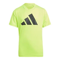 adidas Boys' TR ESS Logo T Shirt