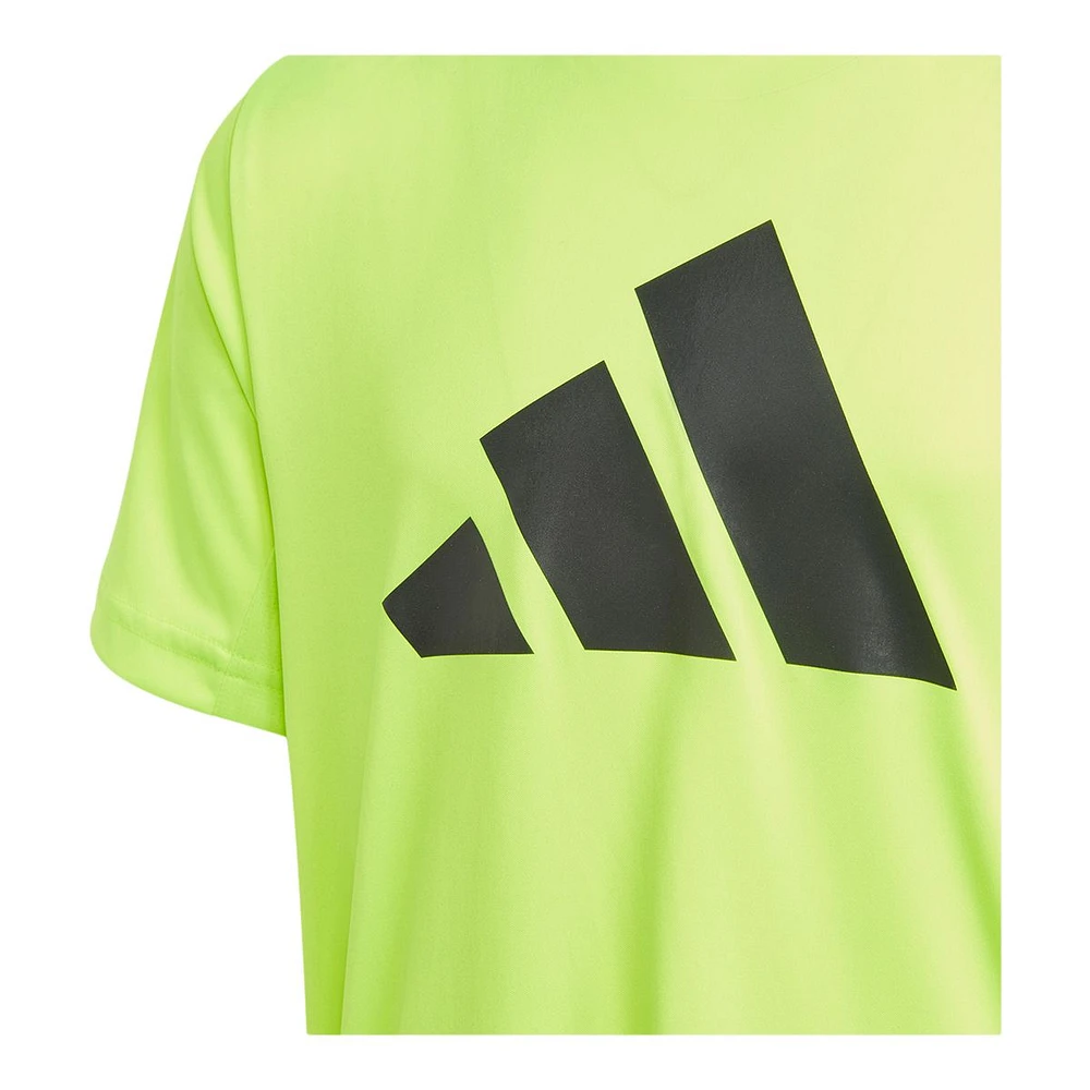 adidas Boys' TR ESS Logo T Shirt