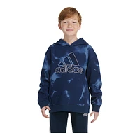 adidas Boys' All Over Print Fluidity Pullover Hoodie