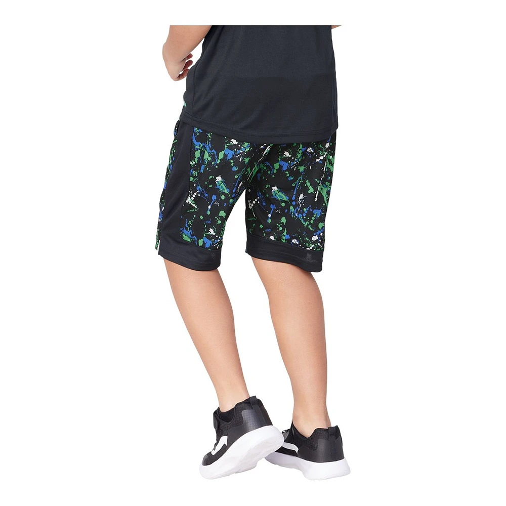 FWD Boys' Printed Mesh Athletic Shorts