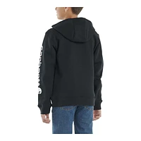 Carhartt Youth Unisex Logo Graphic Hoodie Sweatshirt