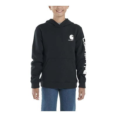 Carhartt Youth Unisex Logo Graphic Hoodie Sweatshirt