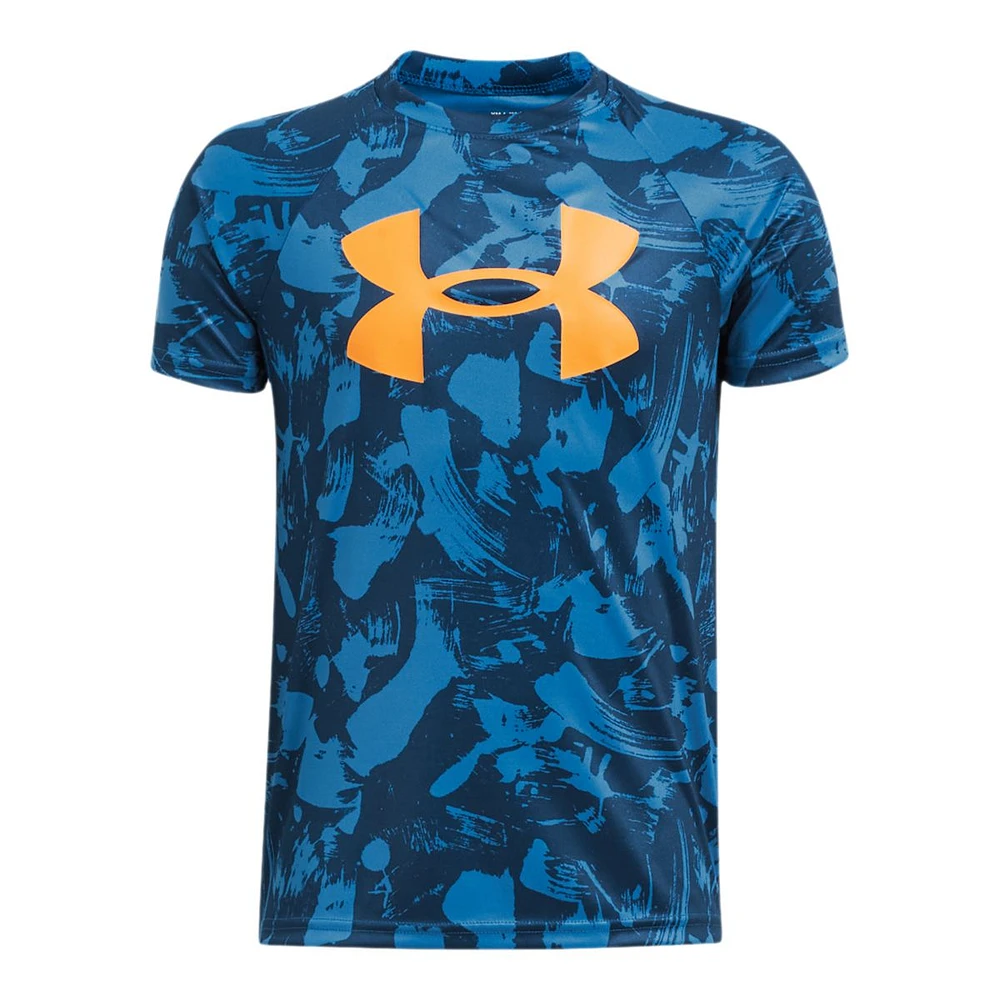 Under Armour Kids' Tech Big Logo Printed T Shirt