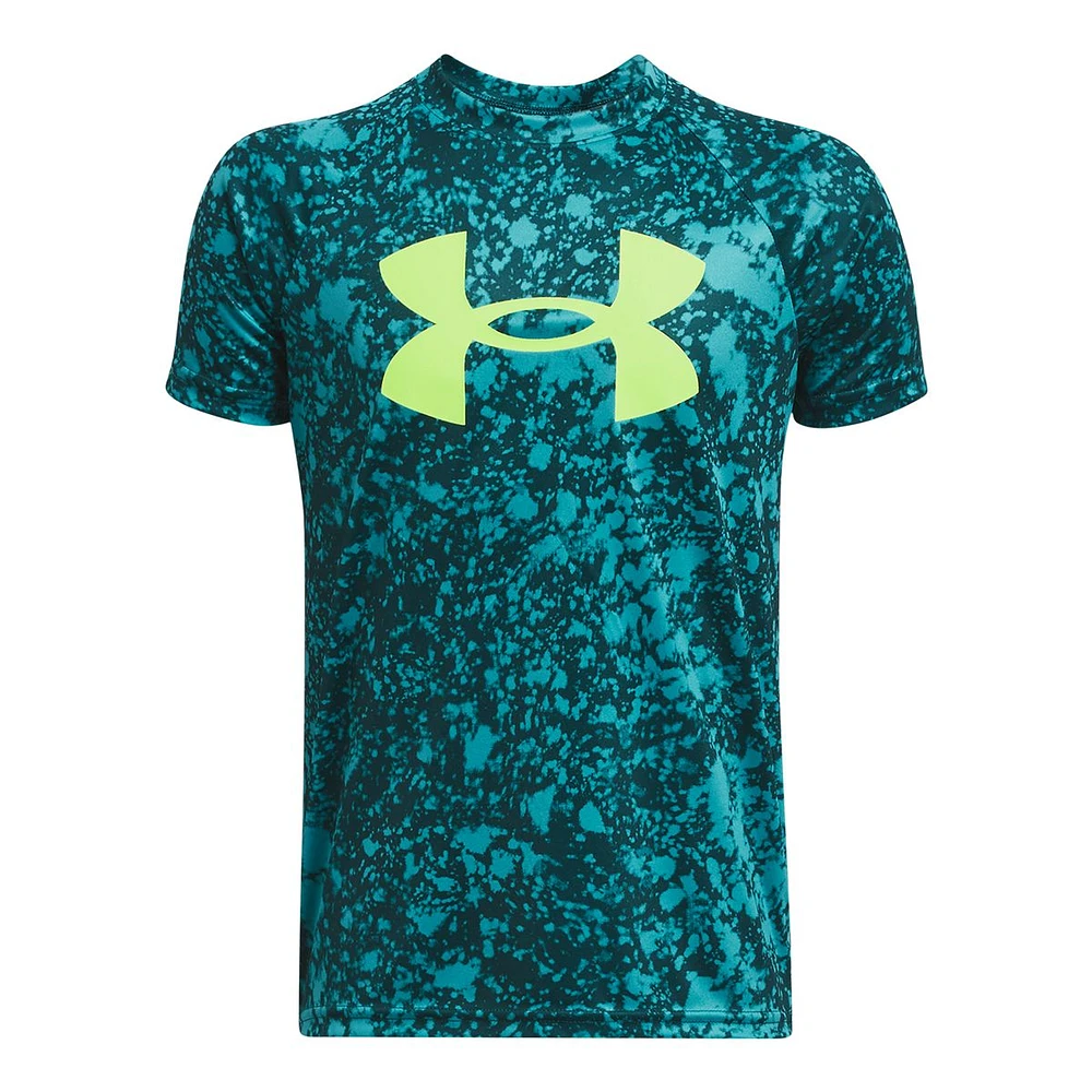 Under Armour Kids' Tech Big Logo Printed T Shirt