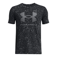 Under Armour Boys' Sporstyle Logo All Over Print T Shirt