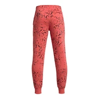 Under Armour Boys' Rival Fleece Printed Jogger Pants