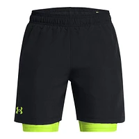 Under Armour Boys' Woven 2 in1 Shorts