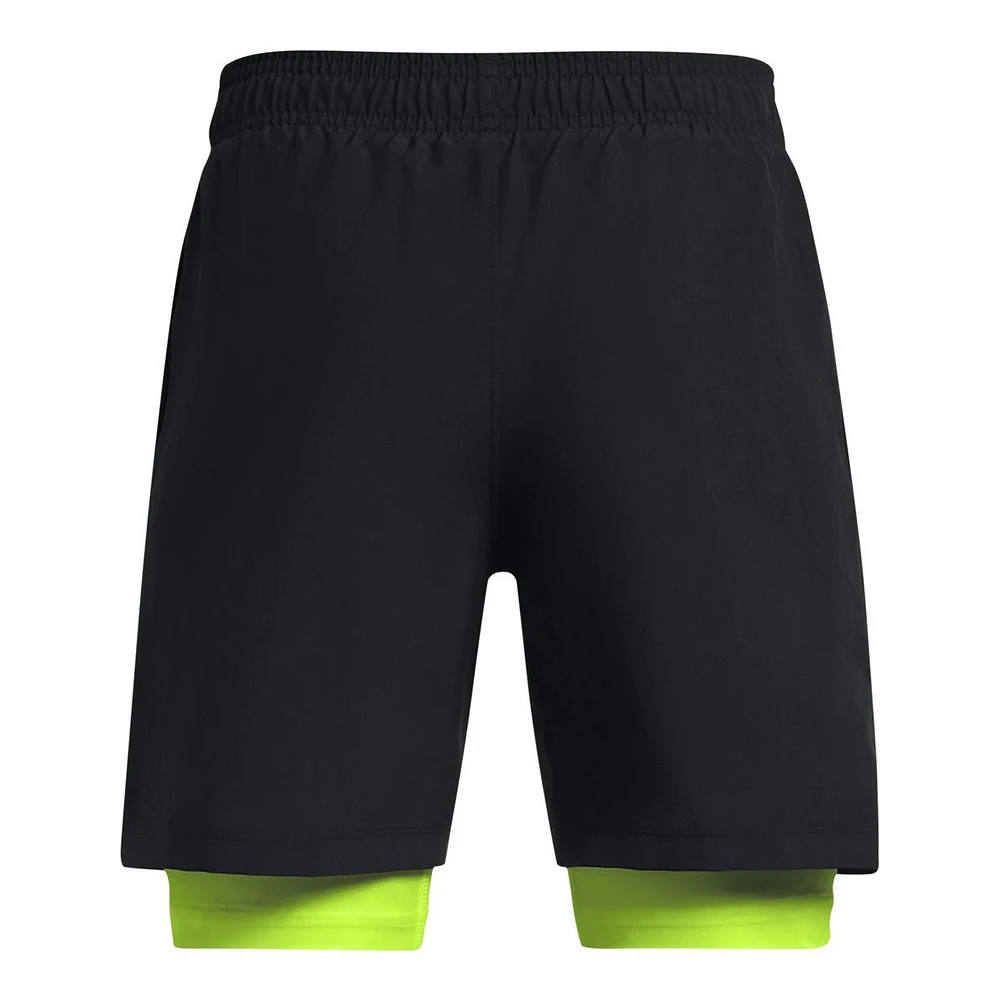 Under Armour Boys' Woven 2 in1 Shorts