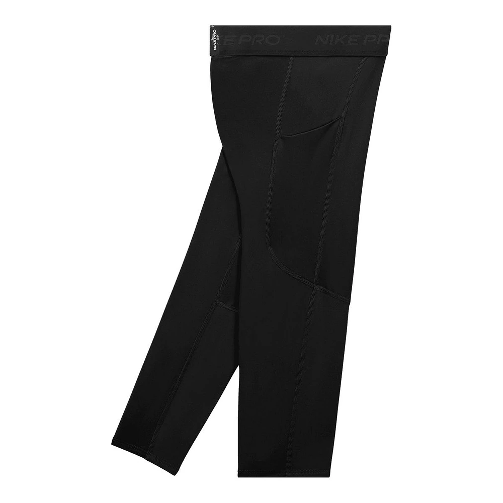 Nike Pro Boys' Dri-FIT 3/4 Tights