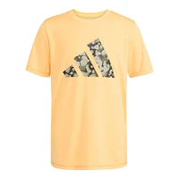 adidas Kids' Train Essentials Camouflage Logo T Shirt