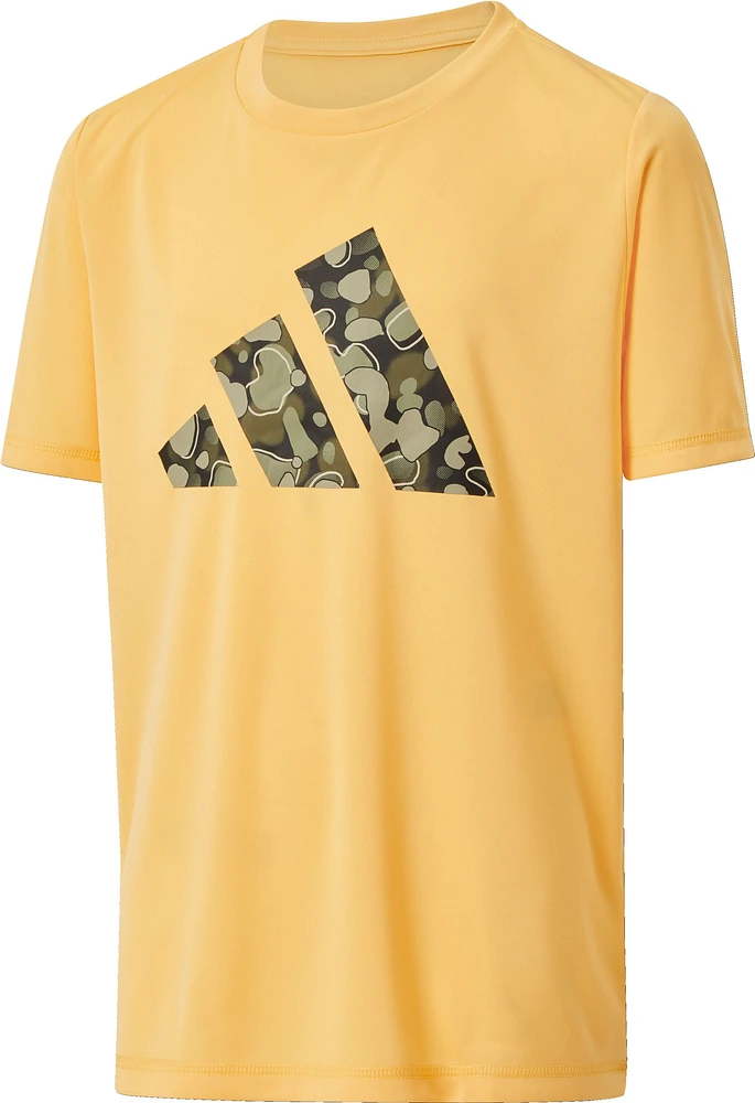 adidas Kids' Train Essentials Camouflage Logo T Shirt