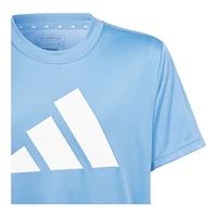 adidas Kids' Polyester Logo T Shirt