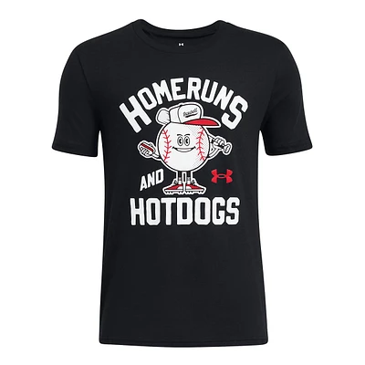 Under Armour Kids' Homeruns & Hotdogs T Shirt