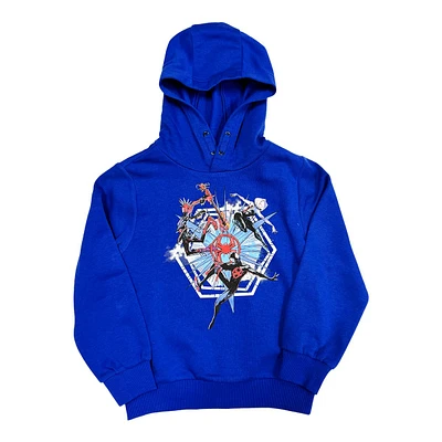 Character Boys' Spiderverse Graphic Pullover Hoodie