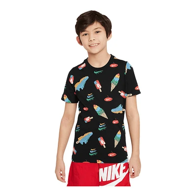 Nike Sportswear Kids' Sole Food All Over Print T Shirt