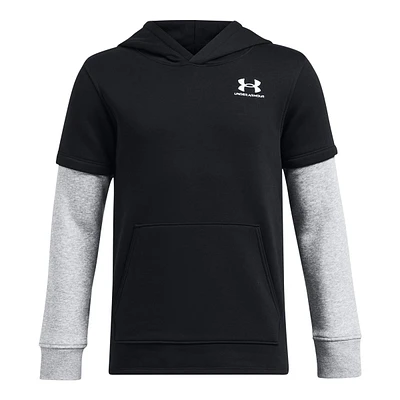 Under Armour Kids' Icon Fooler Fleece Jersey Hoodie