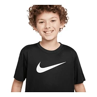 Nike Boys' Dri-FIT HBR Swoosh T Shirt