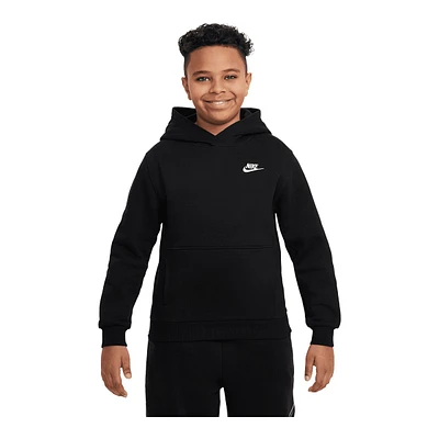 Nike Sportswear Boys' Club LBR Pullover Hoodie