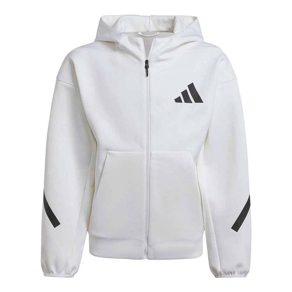 adidas Boys' Z.N.E. Full Zip Hooded Track Jacket