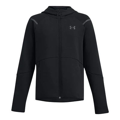 Under Armor Boys' Unstoppable Fleece Full Zip Hoodie