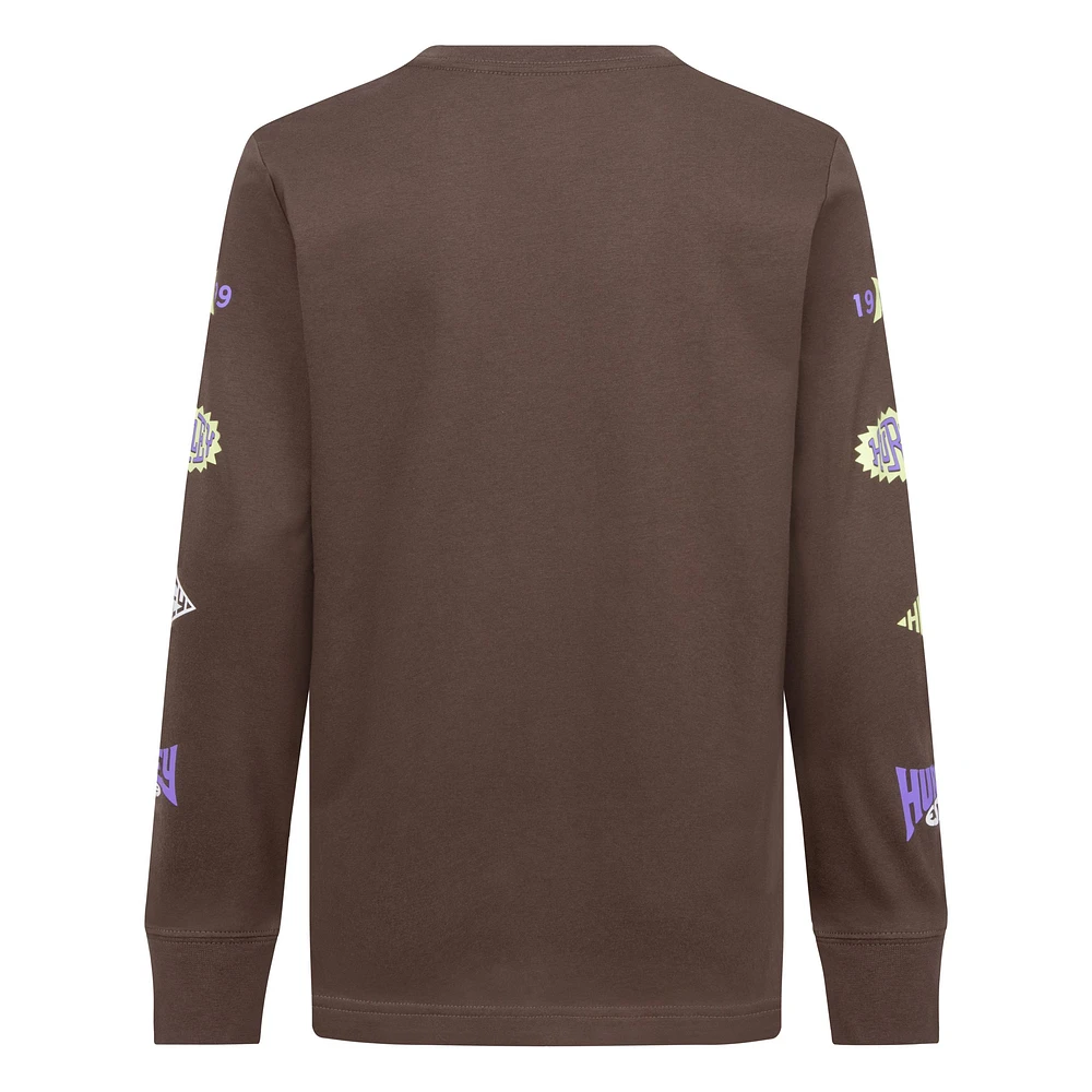 Hurley Kids' Badge Long Sleeve T Shirt