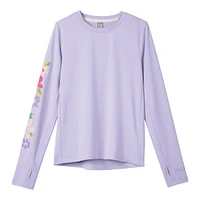 FWD Girls' Flower Long Sleeve Shirt