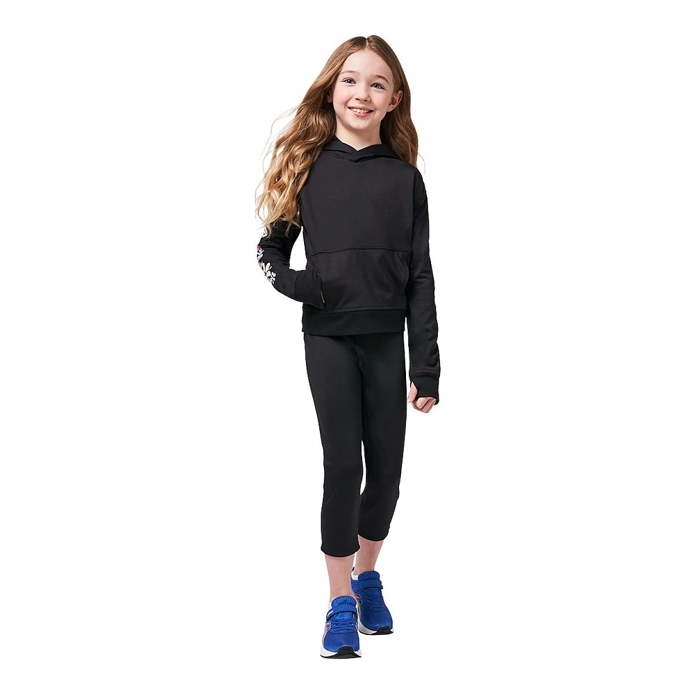 FWD Girls' Reversible Crop Leggings